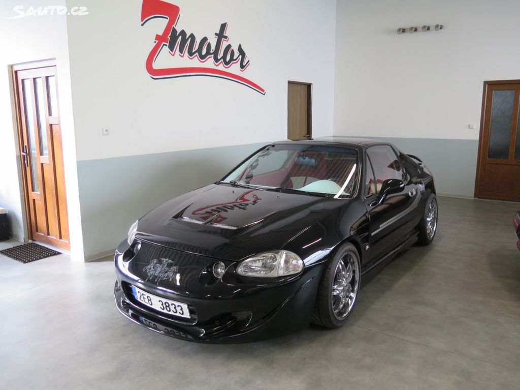 Honda CRX, 1.6 16V, muzika, podvozek, atd